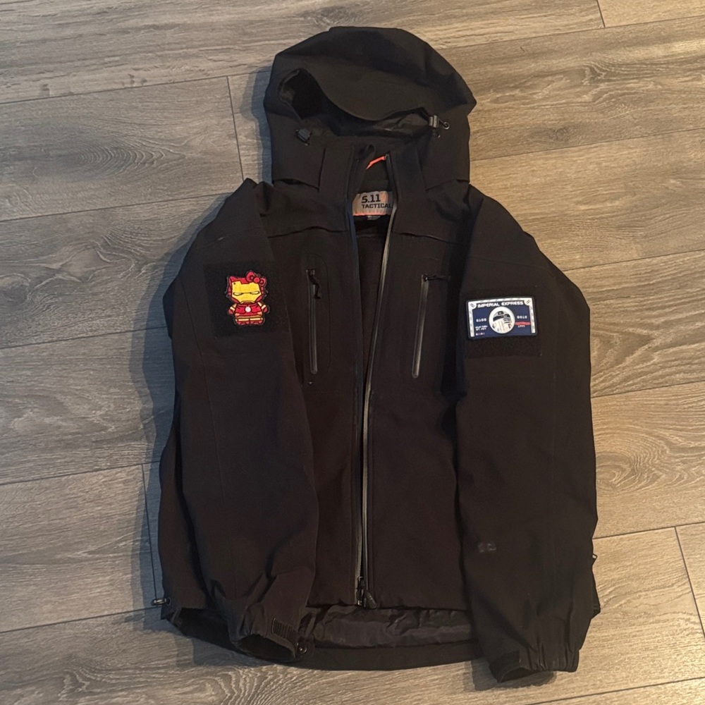 511 Tactical Black unisex waterproof Jacket
